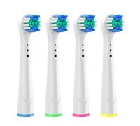 Toothbrush Heads Replacement, Extra Soft Bristles for Sensitive Teeth, Portable Care Accessories with Removal Technology, Travel-Friendly Four Pack Toothbrush, Ideal for Home Dorm Apartment