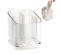 Toothbrush Holder - Bathroom Storage Rack Sink Holder Durable Home Model Durable Travel Accessories | Compact Accessories Ideal for Bucco Hygiene