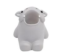 Toothbrush Holder - Cartoon Toothbrush Stand, Multifunctional Funny Pen Holder, Bathroom Toothbrush Stand, Animal Shaped Toothpaste , Counter Decoration for Bathroom and Women, Hippo, Siehe