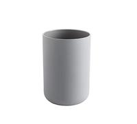 Toothbrush Holder Cup, Bathroom Tooth Brushing Tumbler, Toothbrush Holder Storage Organizer, Plastic Mouthwash Cup for Travel(Grey)
