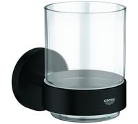 Toothbrush Holder Grohe Essentials Black Mat 1022562430