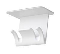 Toothbrush Holder - Toothbrush Holder Wall Mount | Under the Cabinet Adhesive Brush Healer No Drill Bearing for Home Office Kids Family Organization