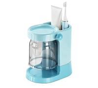 Toothbrush Holder | With Drainage Hole And Storage Compartment For The Countertop, Toothbrush Holder, For Toilet, Shower, Toilet, Apartment, Travel, Home & Motorhome