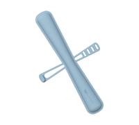 Toothbrush Holder with Integrated Toothpaste Space, Portable Silicone Toothbrush Case with Soft Silicone Protector for Travel Gym Business Toothpaste Holder for Travel