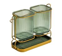 Toothbrush Holders for Bathrooms | Kitchen Utensils Rack,Decorative Multipurpose Toothbrush Holders for Vanity Kitchen Counter Sink Kids Dorm Rv Shower Camping Bathroom