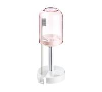 Toothbrush Holders with Cover - 8.66 Inches 3 Slots Toothbrush Holder Stand | Toothpaste Cup Fast Easy Safe Pure for Drainable and Mouthwash in The Bathroom By Organizer Unit