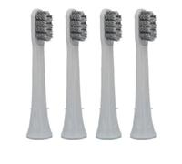 Toothbrush Replacement Heads Compatible for Xiaomi T100 Mi Smart Electric Toothbrush Replacement 2 Color(Gray 4pcs)