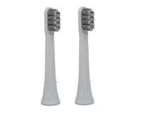 Toothbrush Replacement Heads Compatible for Xiaomi T100 Mi Smart Electric Toothbrush Replacement 2 Color(Gray 2pcs)