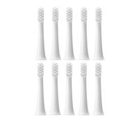 Toothbrush Replacement Heads Compatible for Xiaomi T100 Mi Smart Electric Toothbrush Replacement 2 Color(White 10pcs)