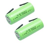 Toothbrush Replacement Repair Battery 2100 MAh 42 Mm Long and 17 Mm Diameter Compatible for Philips Sonicare Elite(2pcs)