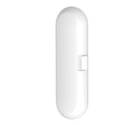 Toothbrush Travel Case, Compatible with Oral B, Compatible with Philips & Most Electric Toothbrush, Portable Dustproof Toothbrush Holder Protective Clean Box(White)