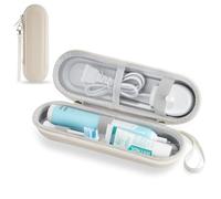 Toothbrush Travel Case for Oral B/ Oral-B Pro 1000 1500 5000 7000 7500 and Philips Sonicare 4100 1100 5300 5100 6100 6500/ iO Series Electric Toothbrush, Hard Protective Storage Bag (Starlight)