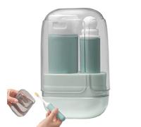 Toothbrush Travel Case Kit, Foldable Travel Toothbrush, Portable Cup Holder, C ollapsible Design, Hygienic Cover, 7.65x5.2x12.5cm, for Business Trip, Backpack, Pocket