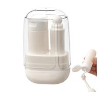 Toothbrush Travel Kit - Space Travel Brushes - Travel Toiletries Foldable Cup Toiletries Multi-Function Ergonomic for Business Travel, White., Se référer au descriptif, Refer to description