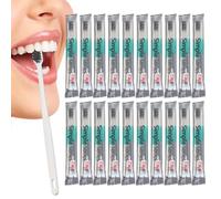 Toothbrush with Toothpaste - Gum Care Tool with Toothpaste | Portable Toothbrush Kit | for Travel Hygiene Hotel Camping Hospital Gym Bag School Vacation