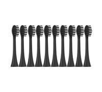 Toothbrushes Head, Compatible for Apiyoo P7/Y8/G7/SUP/T1/Moon Sonic Electric Tooth(SolidBlack)