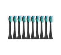 Toothbrushes Head,Compatible for Apiyoo P7/Y8/G7/SUP/T1/Moon Sonic Electric Tooth Vacuum Bristle Nozzles(Black)
