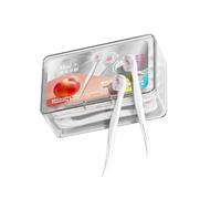 Toothbrushes with Toothpaste 4 in 1, Peach Flavor | Tongue Scraper Not Water Needed Prepasted Travel Toothbrush