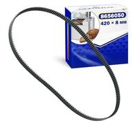 Toothed Belt for Bread Maker 420 x 8 mm with the Original Code 8656050 for Unold Backmeister - Warranty 10 Years - MONTERAL