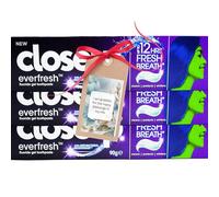 Toothpaste Bundle with Eucaliptus Freeze Flavour Everfresh Fluoride Gel Toothpaste with Antibacterial Mouthwash 90g (3 Pack) - by Oerich Gift