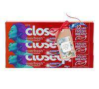 Toothpaste Bundle with Red Hot Flavour Everfresh Fluoride Gel Toothpaste with Antibacterial Mouthwash 90g (3 Pack) - by Oerich Gift