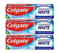 4x COLGATE ADVANCED WHITE FLUORIDE TOOTHPASTE STAIN REMOVING WHITENING 125ML