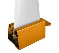 Toothpaste Dispenser - 6cm Toothpaste Wringer,Aluminium Tube Squeezer, Hair Dye Cosmetic Paint Dispenser, Easy to Use | Get Every Last Drop, Prevents Waste, Compact Space Saver