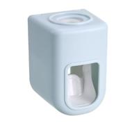 Toothpaste Dispenser and Holder - Wall Squeezer, Wall Mounted Automatic Toothpaste Dispenser, Bathroom , Hygienic Toothpaste Holder for Children and Adults, Easy Drill-Free I