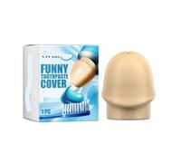 Toothpaste Dispenser Cap, Self-Sealing Hygienic Cover, Creative & Convenient, Avoids Contact with Fingers & Air, Easy to Install & Replace(3PC)