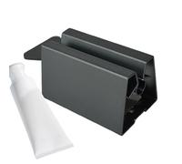 Toothpaste Dispenser - Different Color Squeezers Roller, Aluminum Tube Dispenser Wringer, Silicone Pad Toothpaste Squeezer Rollers, Masher Accessory for Paint Cosmetics Hair Spray Bathroom Vanity