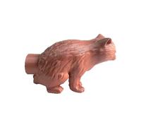 Toothpaste Dispenser | Silicone Paste Squeezer 10 cm | Cat Poop Toothpaste Dispenser for Children Adults Bathroom Travel Home Kitchen Bedroom School Camping Outdoor