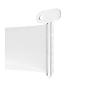 Toothpaste Key Roller - Metal Tube Squeezer Crank for Bathroom, Toilet or Travel | Convenient Cream Squeezer Home Storage Organizer Hygienic Accessory