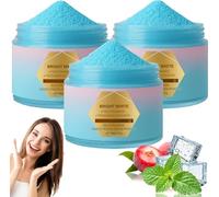 Toothpaste Powder, Teeth Whitening Powder, 2025 New Whitening Toothpaste, Powerful Stain Remover, for Tobacco, Tea, Coffee & Wine Stains, Safe & Sensitivity Free Natural Tooth Whitener 100g (3)