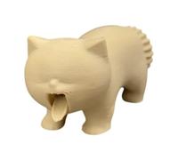 Toothpaste Pusher - Funny Animal Topper Dispenser for Bathroom | 3D Printed Squeezer with Playful Design for Kids, Dorm, Shower, Home Countertop, and Creative Gift for Cat Enthusiasts
