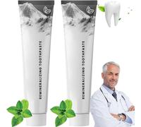 Toothpaste - Remineralizing Gum Toothpaste, Organic Mastic Mint Fresh Mouth & Teeth Cleaning (2 PCS)