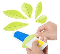 Toothpaste Squeezer Leaf - Plastic Tube Dispenser for Bathroom Kitchen, Easy-to-Use, Tube Wringer for Toothpaste Lotion Cream Ointment, Household Portable Squeezing Tool for Every Last Drop