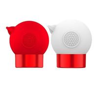 Toothpaste Squeezer, Self-Closing Toothpaste Tube Squeezer, Silicone Vacuum - Pump Toothpast-e Squeeze-r Dispenser, Hygienic Portable No Waste Dispensing Tool for Teens Adults Friends Kids