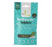 ecoLiving Toothpaste Tablets Mint Fluoride 125 Tablets