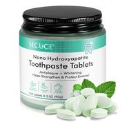 Toothpaste Tablets,Nano Hydroxyapatite Toothpaste for Freshen & Kill Bad Breath Quickly,Chewable Toothpaste Tablet,Fluoride Free & Eco Friendly,150 Tablets