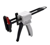 Toothpaste Tube Gun - Manual Toothpaste Squeezer Gets Every Last Drop from 45-100g Tubes Dispenser for Glue Sealant Paint & More (1PC Black) Tube Gun Squeezer Toot