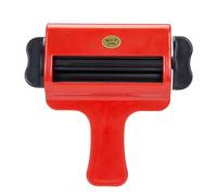 Toothpaste Tube Roller - Toothpaste Tube Squeezer | Red Roll Up Dispenser Tool | Manual Tube Tool Winder | Easy to Detach | Portable Bathroom Saver | Manual Squeezer Dispenser for Family Kids Man