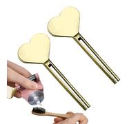 Toothpaste Tube Squeezer Key, Toothpaste Tube Squeezer - 2 Pcs Stainless Steel Toothpaste Roller, Tube Squeezer - Tube Squeezer Wrench