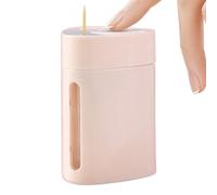 Toothpick Dispenser,Portable Storage Box - Automatic Dispenser With Pop-Up Mechanism | For The Kitchen Bathroom Living Room Party Camping Picnic Indoor Outdoor