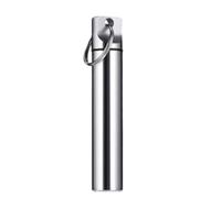 Toothpick Holder, Tooth Pick Case, 0.69x3.82 Inches Portable Lightweight Tube with Twist Cap Design, Teeth Picks Container for Kitchen, Restaurants, Home, Travel, Color Black, Silver, Red
