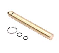 Toothpick Holder Toothpick Dispenser Toothpick Case Storage Box Exquisite Pocket Toothpick Holder Seal Bottle Friendly Ultralight Portable Titanium Alloy Pill Case Container for Travel Toothpick Dispe