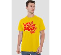 Tootise Roll Tootsie Roll Whos Your Daddy T-Shirt, Yellow | Size: Small Tootise Roll Yellow S