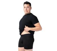 tootles 3.0 Mens Boxer Briefs - Flatulence Filtering Underwear, Black, M