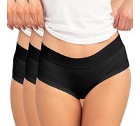 tootles Women's Flatulence Filtering Hip Hugger 3.0 - Replaceable Activated Carbon Fabric Filter, Black, M