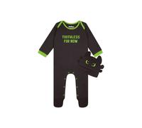 Tootless For Now Baby Sleepsuit How To Train Your Dragon Black 12-18 m