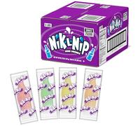Tootsie Roll Nik-L-Nip Candy Wax Bottles - Fruit Flavored Mini Drinks - Bulk Individually Wrapped Candies for Kids, Parties, Classroom - 3 Pound Box